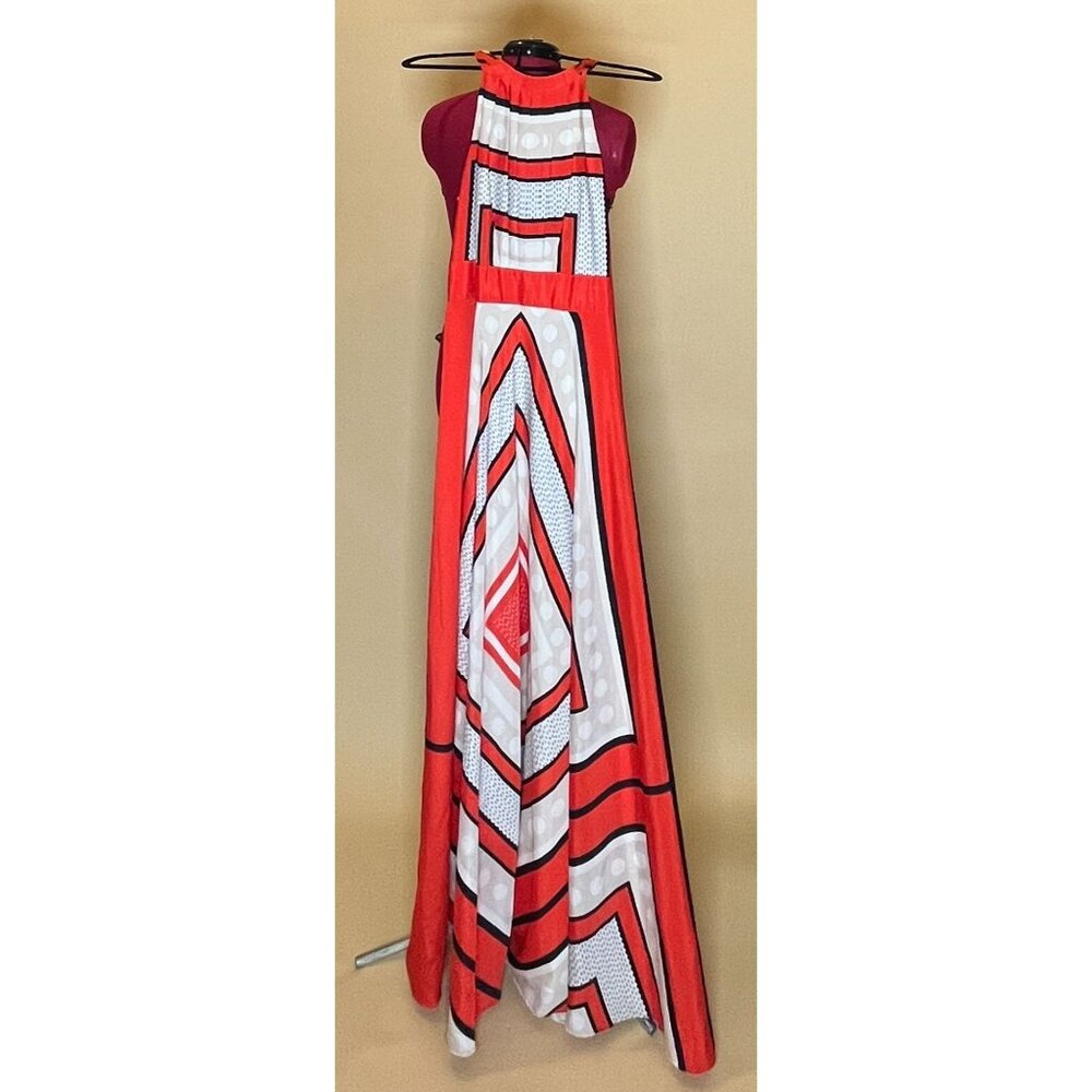 Eliza J long summer/wedding guest dress